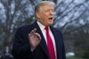 FILE - President Donald Trump speaks after stepping off Marine One on the South Lawn of the White House, March 24, 2019, in Washington. Federal prosecutors and lawyers for Donald Trump have signaled their desire to invoke the 2016 election in the former president's trial on charges of scheming to overturn the results of the 2020 presidential election. (AP Photo/Alex Brandon, File)
