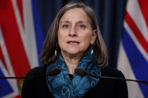 British Columbia chief coroner Lisa Lapointe speaks during a press conference at B.C. Legislature in Victoria on February 24, 2020. Lapointe says she's frustrated, disappointed even angry at the response to the ongoing overdose crisis in the province. THE CANADIAN PRESS/Chad Hipolito
