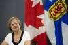 Linda Oland, founding chair of the progress monitoring committee, in Halifax on Sept. 28. THE CANADIAN PRESS/Darren Calabrese