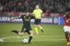 Real Madrid's Dani Ceballos scores his side's third goal during the Champions League group C soccer match between Union Berlin and Real Madrid at the Olympiastadion in Berlin, Tuesday, Dec. 12, 2023. (AP Photo/Markus Schreiber)