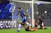 Porto's Mehdi Taremi celebrates after scoring his side's third goal during a Champions League group H soccer match between FC Porto and Shakhtar Donetsk at the Dragao stadium in Porto, Portugal, Wednesday, Dec. 13, 2023. (AP Photo/Luis Vieira)