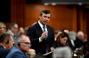 Conservative MP Michael Chong rises during Question Period in the House of Commons on Parliament Hill in Ottawa on Wednesday, Oct. 18, 2023. Chong has been granted standing to participate in the inquiry into foreign inference in recent Canadian elections. THE CANADIAN PRESS/Justin Tang