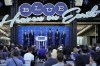 Los Angeles Dodgers' Shohei Ohtani, center right, is presented during a baseball news conference at Dodger Stadium Thursday, Dec. 14, 2023, in Los Angeles. (AP Photo/Ashley Landis)