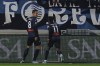 Atalanta's Mario Pasalic, left, celebrates after scoring his side's second goal of the game during the Italian Serie A soccer match between Atalanta and Salernitana at the Gewiss Stadium in Bergamo, Italy, Monday, Dec. 18, 2023. (Spada/LaPresse via AP)