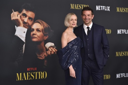 Carey Mulligan and Bradley Cooper arrive at a special screening of 