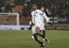 FILE - PSG's Presnel Kimpembe controls the ball during the French League One soccer match between FC Lorient and Paris Saint-Germain at the Moustoir stadium in Lorient, western France, on Dec. 22, 2021. Central defender Presnel Kimpembe has signed a two-year contract extension with Paris Saint-Germain to 2026. (AP Photo/Jeremias Gonzalez, File)
