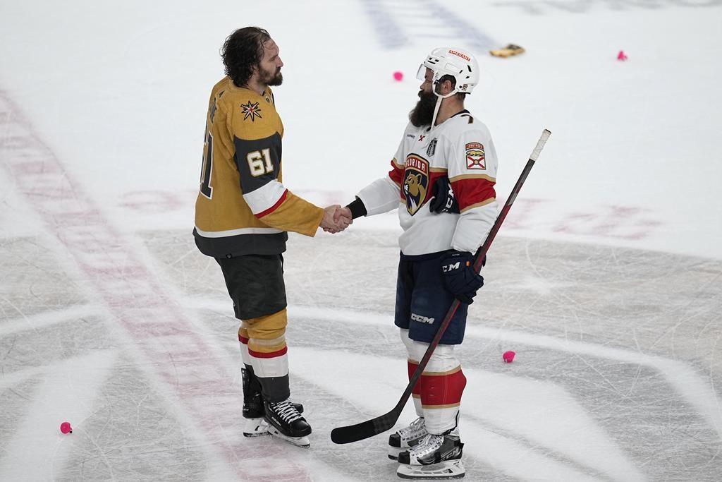 Newfoundland and Labrador hockey body axes postgame handshakes, citing