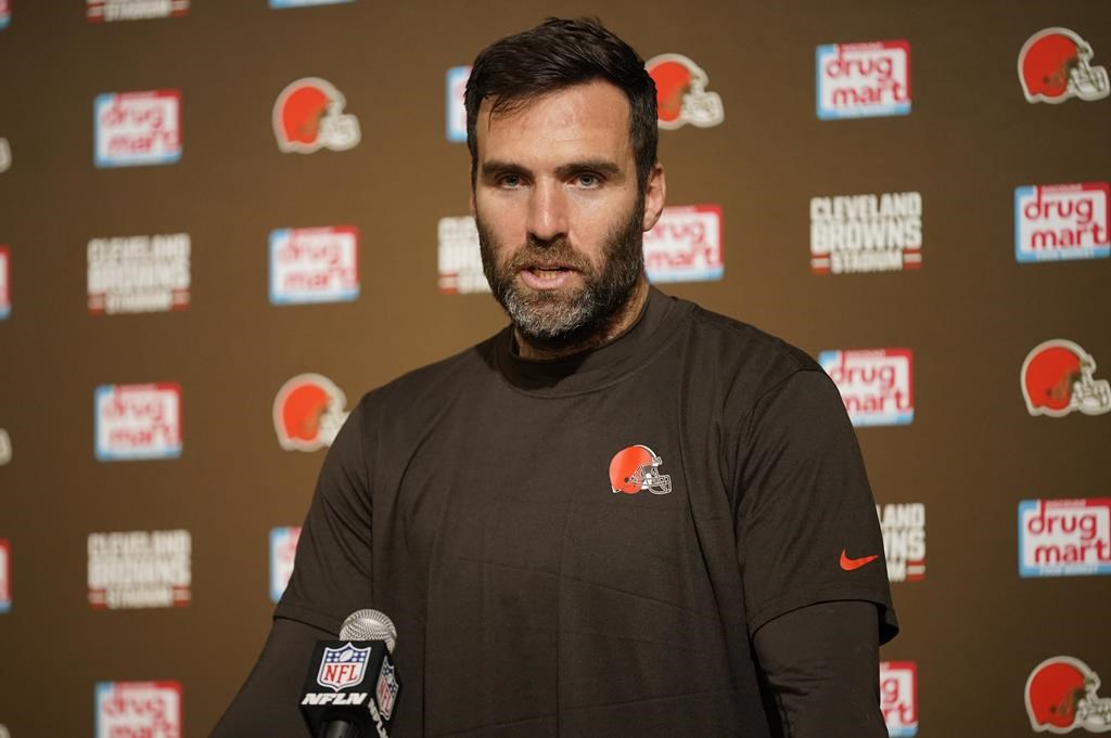 Joe Flacco giving the Browns a steady presence and leadership with a