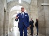 By all accounts, Manitoba Premier Wab Kinew is still in a honeymoon phase, almost three months after leading his New Democrats to an election win that ousted the former Progressive Conservative government. Kinew walks to the Premier's office to meet with outgoing Manitoba Premier Heather Stefanson in Winnipeg, Thursday, Oct. 5, 2023. THE CANADIAN PRESS/David Lipnowski
