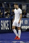 Lazio's Ciro Immobile leaves the field injured during the Serie A soccer match between Empoli FC and Lazio Rome at the Castellani Empoli stadium in Empoli, Italy, Friday Dec. 22, 2023. (Marco Bucco/LaPresse via AP)