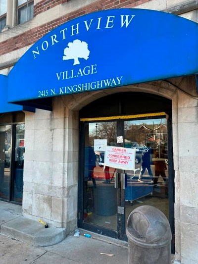 A sign warns people to stay out of Northview Village Nursing Home in St. Louis in this photo on Tuesday, Dec. 19, 2023 in St Louis, Mo. The nursing home closed without notice on Friday, sending 170 residents to other care centers and leaving some relatives unsure where they were. (AP Photo/Jim Salter)