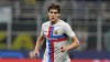 FILE - Barcelona's Marcos Alonso controls the ball during the Champions League group C soccer match between Inter Milan and Barcelona at San Siro stadium in Milan, Italy, Tuesday, Oct. 4, 2022. Barcelona defender Marcos Alonso will undergo back surgery in the coming days. Barcelona says the surgery is aimed at fixing the “problems in the lumbar region” that have kept Alonso sidelined in recent weeks. (AP Photo/Antonio Calanni, File)