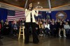 Republican presidential candidate Nikki Haley speaks at a town hall campaign event, Tuesday, Jan. 2, 2024, in Rye, N.H. (AP Photo/Robert F. Bukaty)