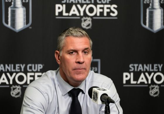 LINDSEY WASSON /AP PHOTO FILEColorado Avalanche head coach Jared Bender is impressed by what he’s seen so far this season from tonight’s opponent Winnipeg Jets.