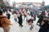 JOHN WOODS / WINNIPEG FREE PRESS
                                Revelers dance to music provided by a DJ at New Year’s Day festivities at The Forks in Winnipeg Monday.