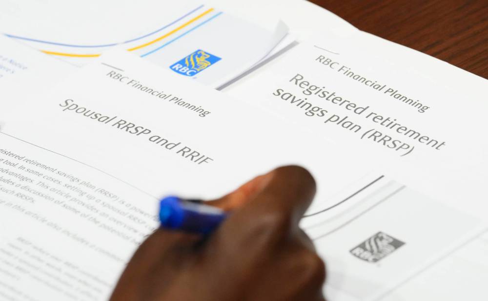 Sean Kilpatrick / The Canadian Press
Financial planners recommend Canadians start saving early for retirement, especially to take advantage of compounding returns.
