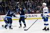THE CANADIAN PRESS/Fred Greenslade
                                Winnipeg Jets’ Alex Iafallo (9) celebrates his goal against the Tampa Bay Lightning with teammate Vladislav Namestnikov (7) during the second period in Winnipeg, Tuesday.