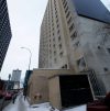 RUTH BONNEVILLE / WINNIPEG FREE PRESS FILES
                                Housing complex at 185 Smith Street which was used as a social housing unit before it closed in 2015. It has been vacant for almost three years and people are upset the government put so much money into it and now it’s being sold. Dec 12, 2017
