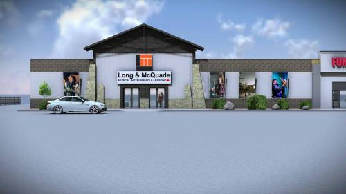 SUPPLIED
                                Rendering of the new Long & McQuade location between St. Matthews and Ellice avenues.