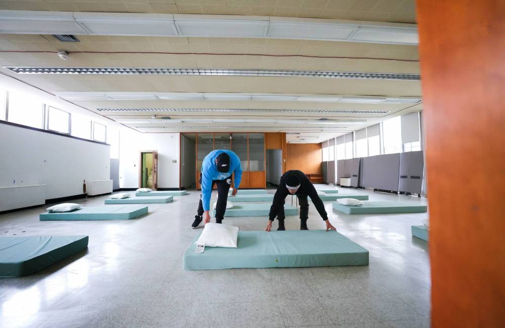RUTH BONNEVILLE / WINNIPEG FREE PRESS
After some uncertainty about whether the organization would be allowed to operate a pop-up shelter at 604 St. Mary’s Rd. for a second year, executive director Marion Willis said staff is moving into the city-owned building.