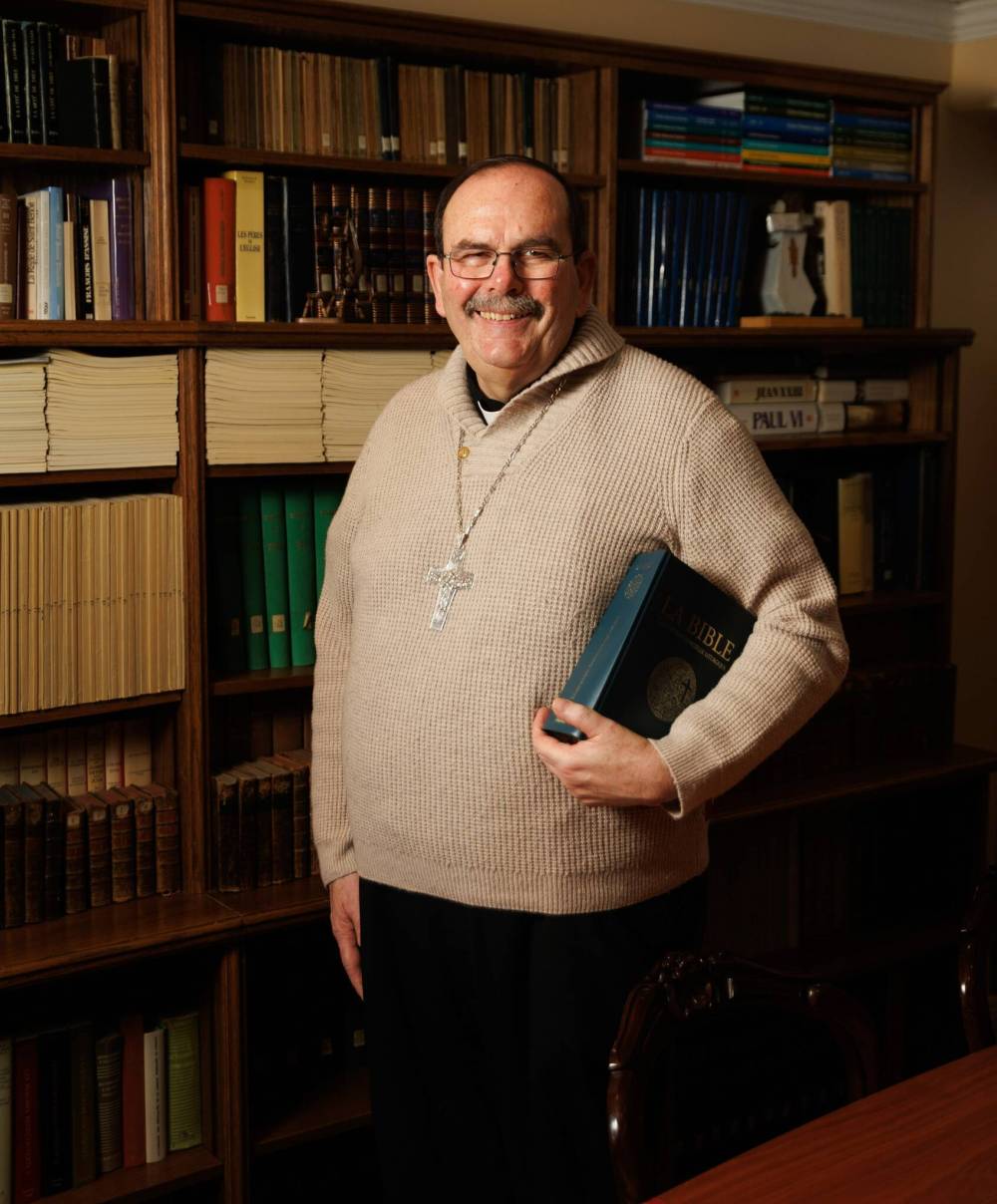 St. Boniface Archbishop Albert LeGatt would also bless same-sex couples as long as it didn’t contravene Church guidelines. (Mike Deal / Winnipeg Free Press files)
