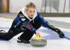 JOHN WOODS / WINNIPEG FREE PRESS
                                Shaela Hayward curls against Cassidy Dundas in the 2024 U18 Girls Provincial Championship game in Selkirk Sunday, January 7, 2024.