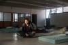 MIKAELA MACKENZIE / WINNIPEG FREE PRESS
                                Glenn Charles Robson sits on his mattress at the cold weather pop-up shelter run by St. Boniface Street Links, Tuesday.