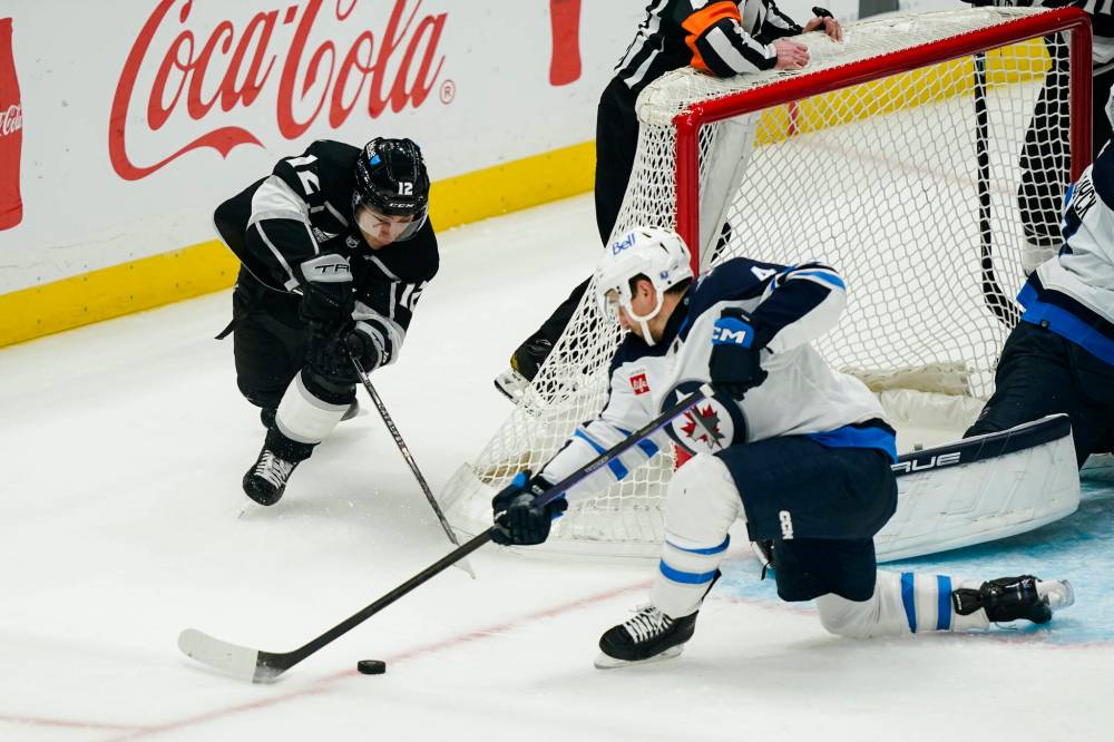Ryan Sun / The Associated Press files
Jets defenceman Neal Pionk the Jets success on defence is a result of ‘everything clicking at once.’
