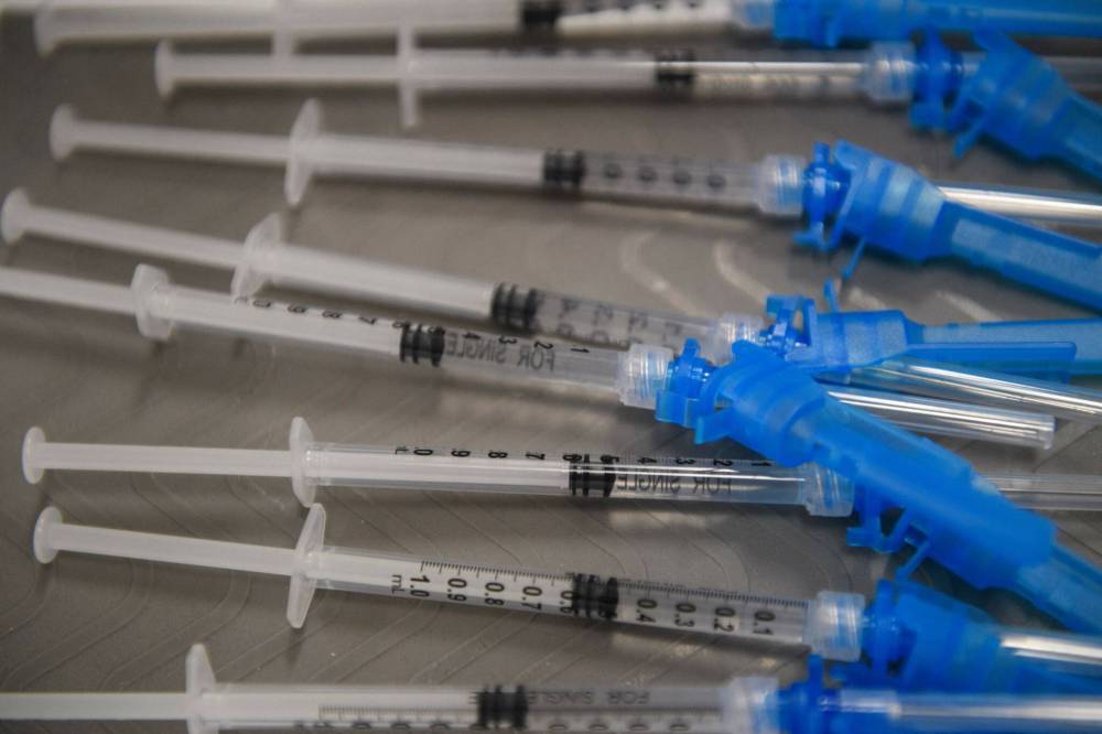 Tribune News Service
Syringes with doses of COVID-19 vaccine.