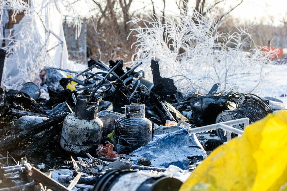 MIKAELA MACKENZIE / WINNIPEG FREE PRESS Files
Makeshift encampments have a high risk of fire.