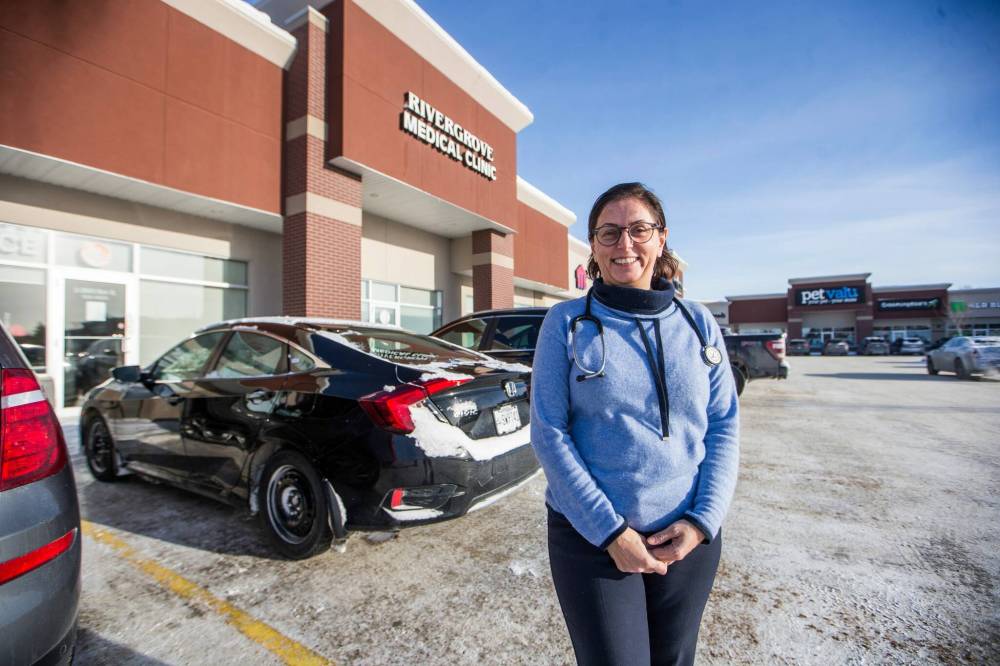Dr. Shadi Rezazadeh has taken over the lease in the strip mall at 2605 Main St., where the former Rivergrove Medical Centre was located. (Mikaela MacKenzie / Winnipeg Free Press)