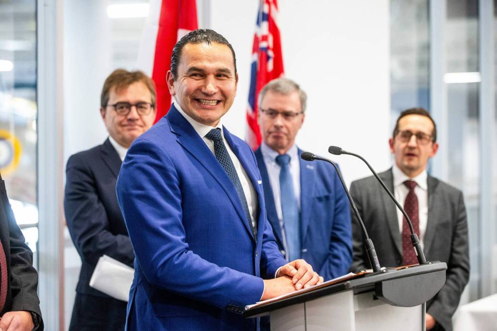 MIKAELA MACKENZIE / WINNIPEG FREE PRESS
Manitoba Premier Wab Kinew