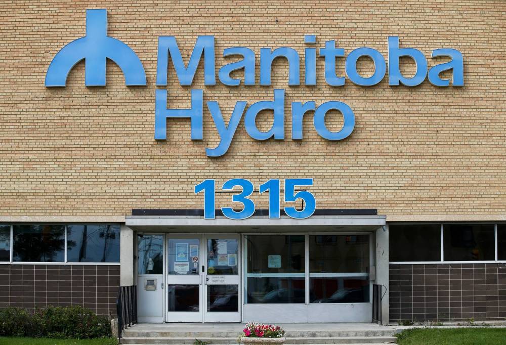 JOHN WOODS / WINNIPEG FREE PRESS FILES
Manitoba Hydro has an export contract in place with SaskPower that provides it with renewable hydroelectric power.