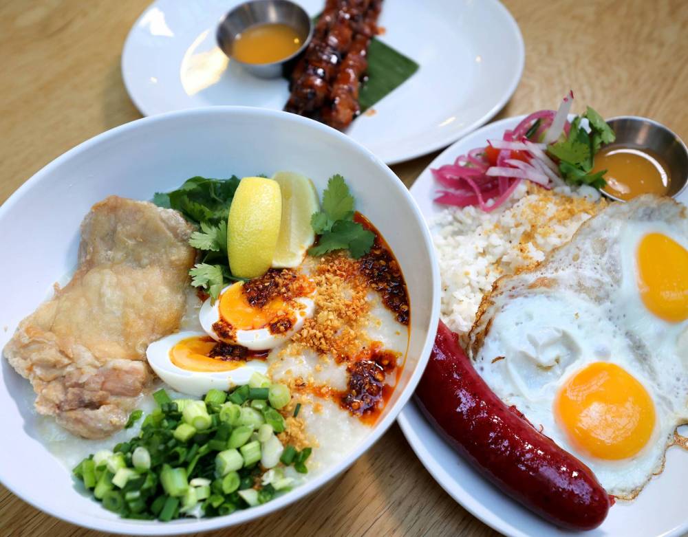 RUTH BONNEVILLE / WINNIPEG FREE PRESS
                                Basta! Filipino Kitchen is a new culinary offering in the Forks food court.