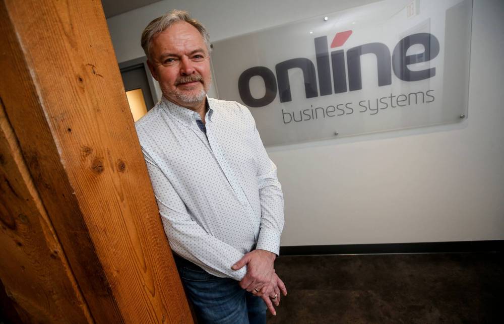 JOHN WOODS / WINNIPEG FREE PRESS
                                Tim Siemens, partner and Chief Technical Officer (CTO) of Online Business Systems, has a pragmatic take on the impact generative artificial intelligence will have when it comes to business usage.