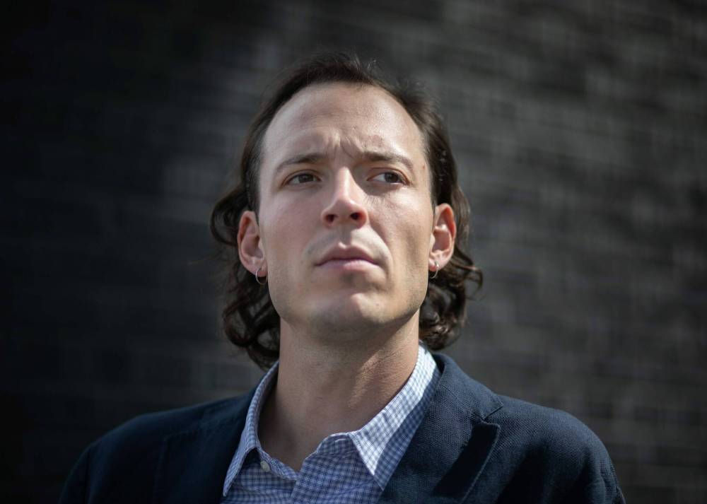 Niall Harney, a researcher at the Canadian Centre for Policy Alternatives, (Jessica Lee / Winnipeg Free Press files)