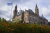 FILE - View of the Peace Palace which houses World Court in The Hague, Netherlands, on Sept. 19, 2023. srael is sending top legal minds, including a Holocaust survivor, to The Hague this week to counter allegations that it is committing genocide against Palestinians in Gaza. (AP Photo/Peter Dejong, File)