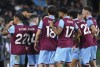 Burnley manager Vincent Kompany addresses his team during their English Premier League soccer match against Luton Town at Turf Moor, Burnley, England, Friday, Jan. 12, 2024. (Peter Byrne/PA via AP)