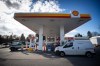 Economists are forecasting Canada's inflation rate likely ticked up last month, but that isn't expected to set off alarm bells as long as underlying price pressures ease. Motorists fuel up vehicles at a Shell gas station in Vancouver, on Tuesday, March 8, 2022. THE CANADIAN PRESS/Darryl Dyck