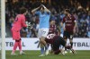 Napoli's Khvicha Kvaratskhelia gestures, during the Italian Serie A soccer match between Napoli and Salernitana, at the Diego Armando Maradona stadium, in Naples, Italy, Saturday, Jan. 13, 2024. (Alessandro Garofalo/LaPresse via AP)