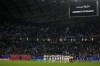 Players of Palestine, left, and United Arab Emirates, right, stand as they observe the moment of silence prior to the start of the Asian Cup Group C soccer match between Palestine and United Arab Emirates at Al Janoub Stadium in Al Wakrah, Qatar, Thursday, Jan. 18, 2024. (AP Photo/Thanassis Stavrakis)