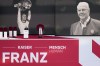 German President Frank-Walter Steinmeier speaks during a memorial service for Bayern and Germany legend Franz Beckenbauer at the Allianz Arena in Munich, Germany, Friday, Jan. 19, 2024. Franz Beckenbauer, a club legend for Bayern as a player, coach and president, whose death at the age of 78 has prompted tributes from across the soccer world, has left a particularly deep impression on Bayern the team where he spent so much of his decades-long career. (AP Photo/Matthias Schrader)