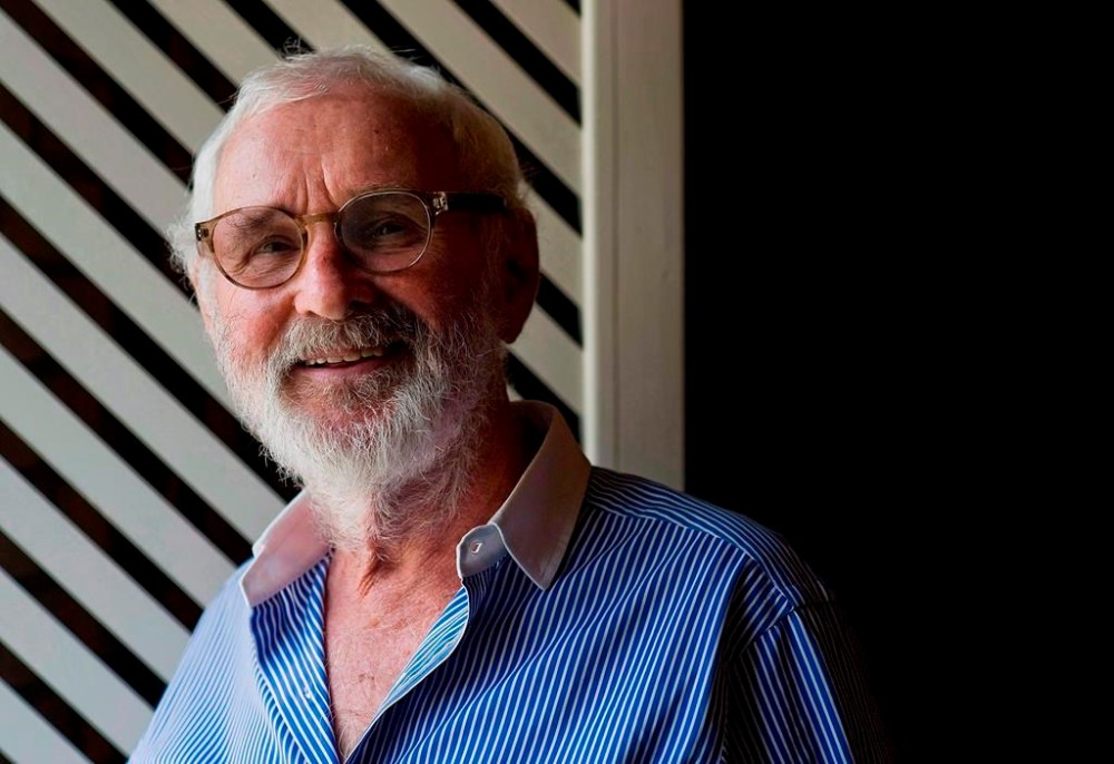 Film director Norman Jewison sits for a portrait at his office at Yorktown Productions Ltd. in Toronto, Monday, Aug. 8, 2011. THE CANADIAN PRESS/Aaron Vincent Elkaim