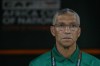 Ghana's head coach Chris Hughton looks on prior the African Cup of Nations Group B soccer match between Mozambique and Ghana in Abidjan, Ivory Coast, Monday, Jan.22, 2024. (AP Photo/Sunday Alamba)