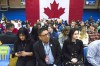 First Nations leaders are holding an emergency meeting in Ottawa today to discuss a mental-health crisis they warn could get even worse without government help. Nishnawbe Aski Nation Grand Chief Alvin Fiddler, centre, looks on during a town hall question-and-answer event with Prime Minister Justin Trudeau, not seen, in Thunder Bay, Ont., Friday, March 22, 2019. THE CANADIAN PRESS/David Jackson