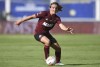 FILE - Pedro De la Vega, of Argentina's Lanus, dribbles the ball during a Copa Sudamericana final soccer match against Argentina's Defensa y Justicia in Cordoba, Argentina, Saturday, Jan. 23, 2021. The Seattle Sounders signed young Argentinian winger Pedro de la Vega on Wednesday, Jan. 24, 2024, adding another highly paid attacker to their lineup. (Marcelo Endelli/Pool Photo via AP, File)