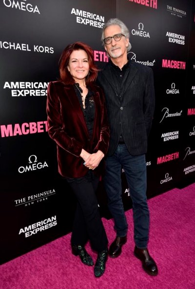 FILE - Rosanne Cash, left, and husband John Leventhal attend the 