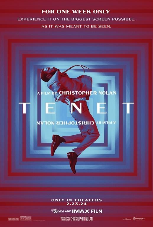 Christopher Nolan’s ‘Tenet’ returns to theaters, in IMAX 70mm, with new ...