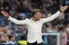 FILE - France coach Hervé Renard gestures during the Women's World Cup Group F soccer match between France and Panama at the Sydney Football Stadium in Sydney, Aug. 2, 2023. Host nation Ivory Coast has failed to land French coach Renard “on loan” from the France women’s team for the rest of the Africa Cup of Nations. (AP Photo/Mark Baker, File)