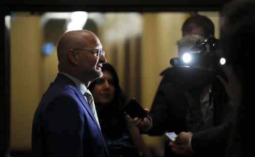 Former justice minister David Lametti says he wouldn't be afraid of moving ahead with the expansion of medical assistance in dying to those whose sole reason for wanting it is mental illness. Lametti arrives to a cabinet meeting on Parliament Hill in Ottawa, Tuesday, June 13, 2023. THE CANADIAN PRESS/Sean Kilpatrick
